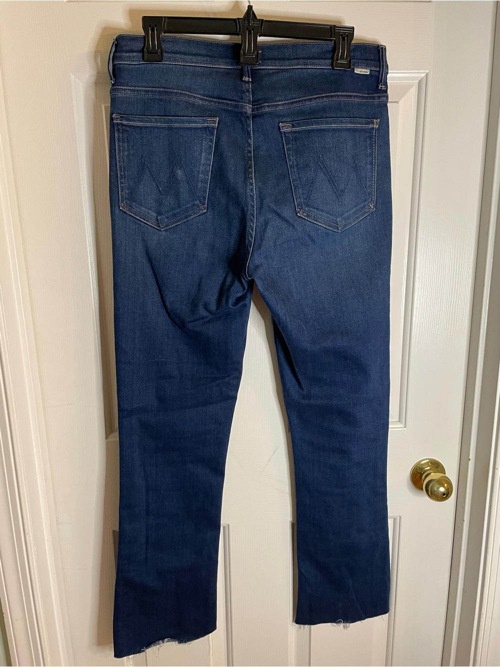 MOTHER Women's Indigo Straight Jeans 'The Runaway' Size 31 - Picture 7 of 8